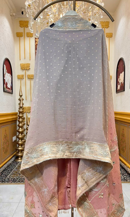 Kridha Sheesha Gota Organza Suit
