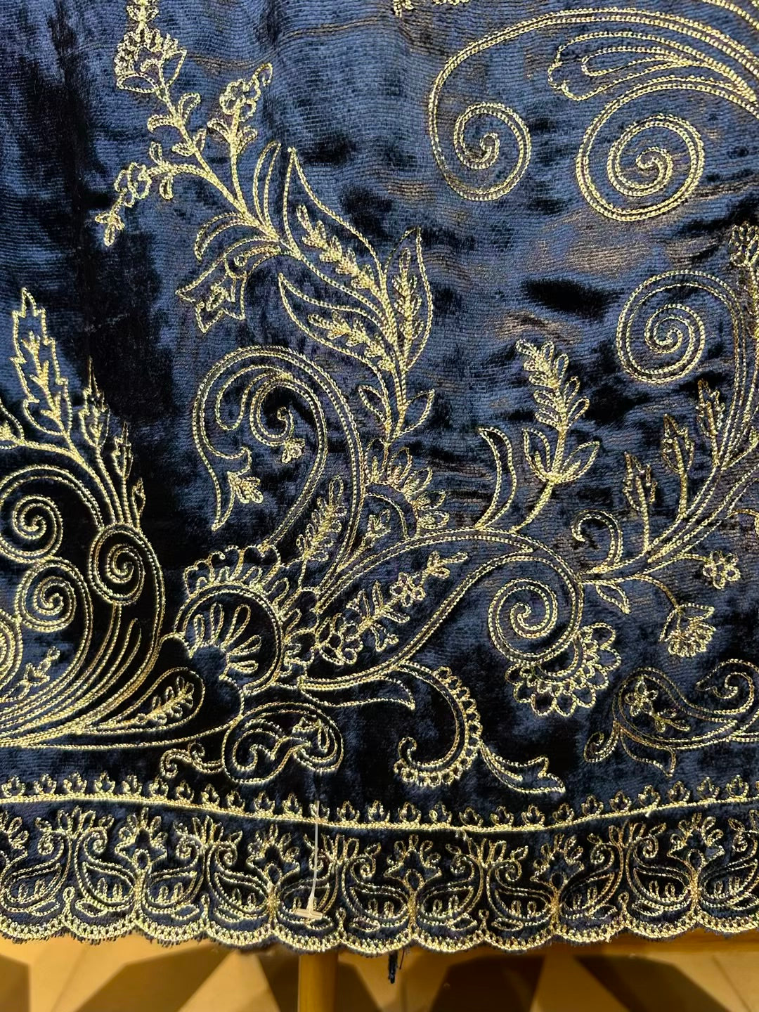 Velvasa Brocade Suit (Blue)