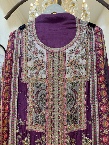 Elanira Crepe Suit