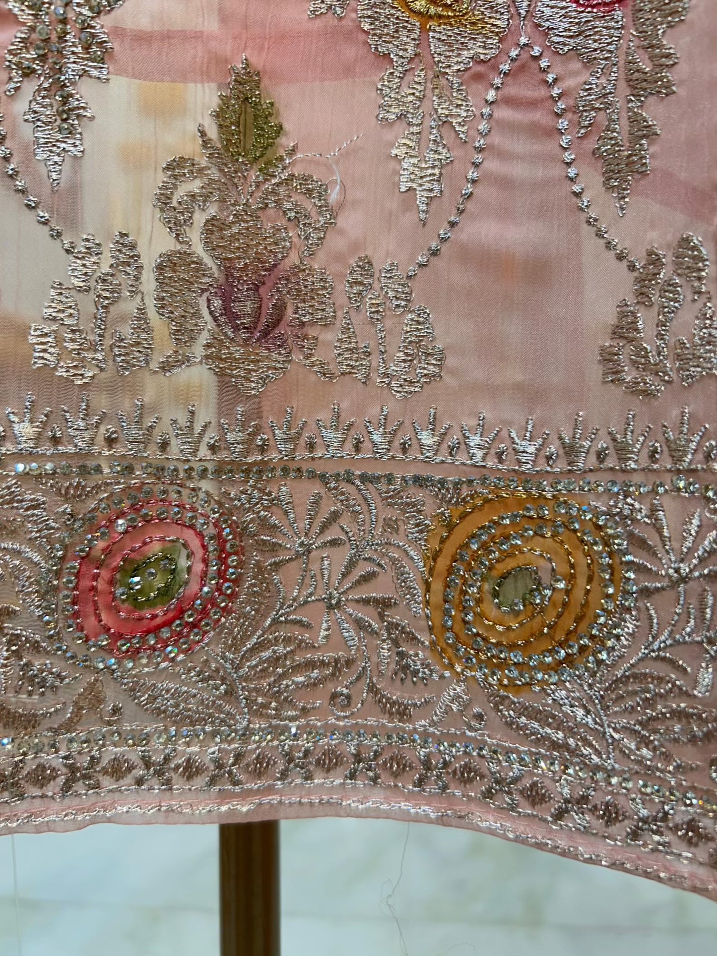 Sahiba Chiffon Grace Suit (Peach)