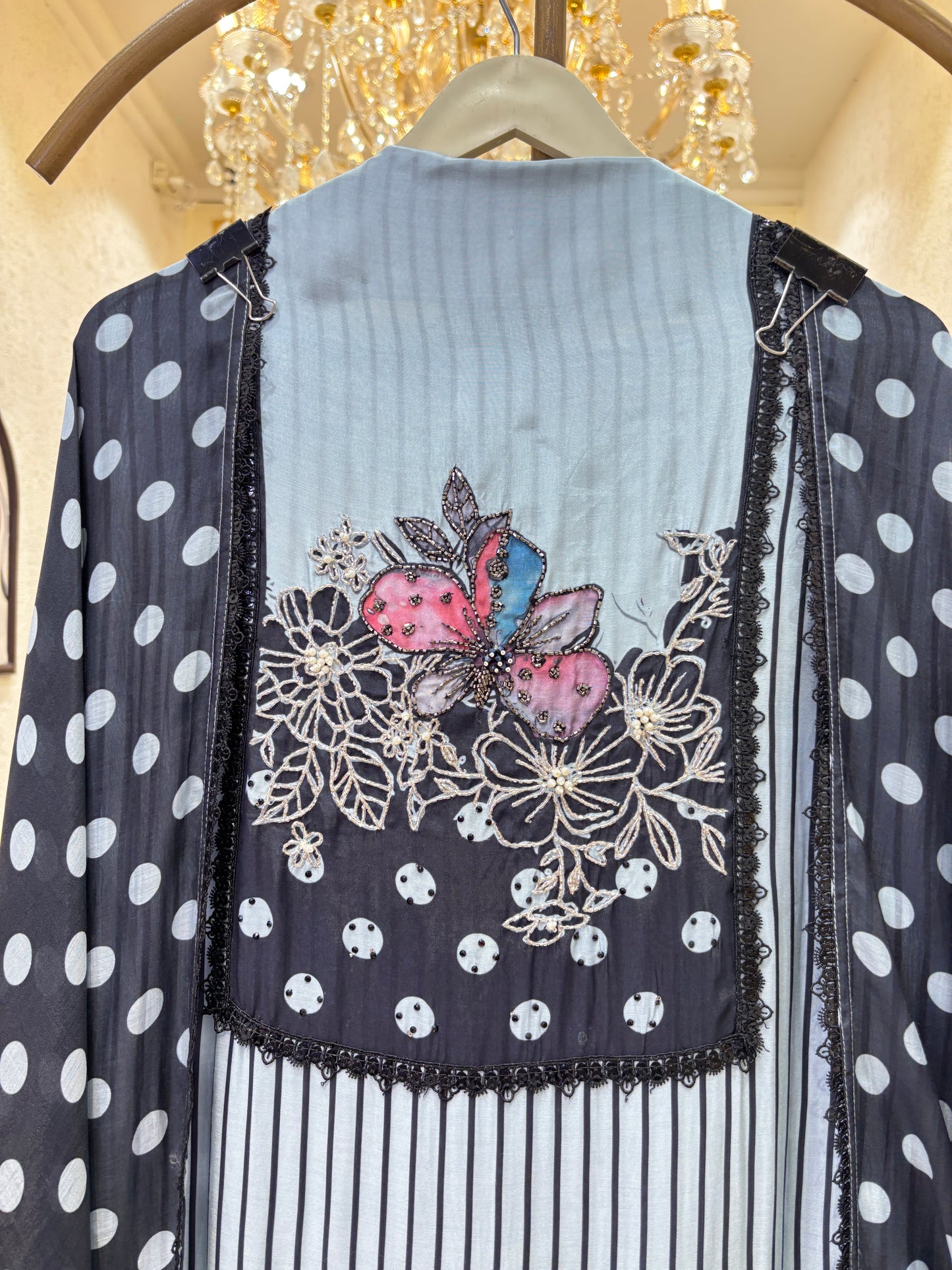 Pearl Aabroo Muslin Suit