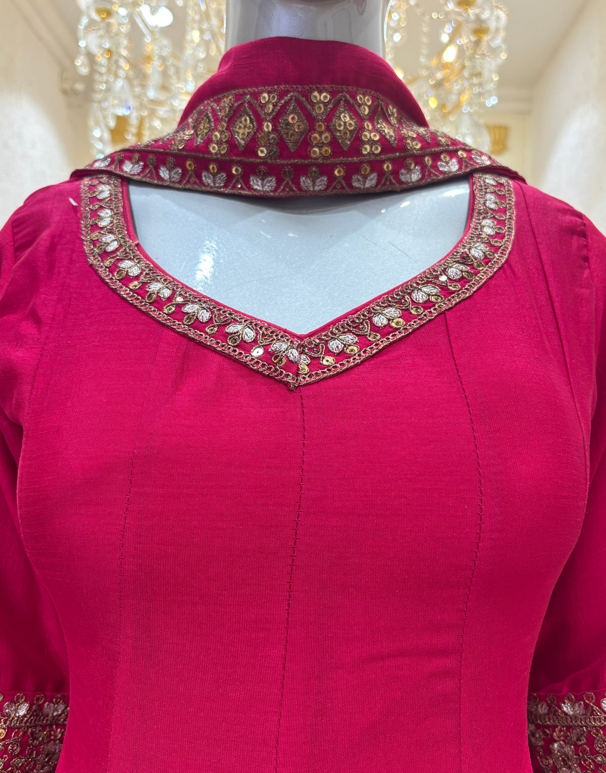 Zarmeher Anarkali Suit
