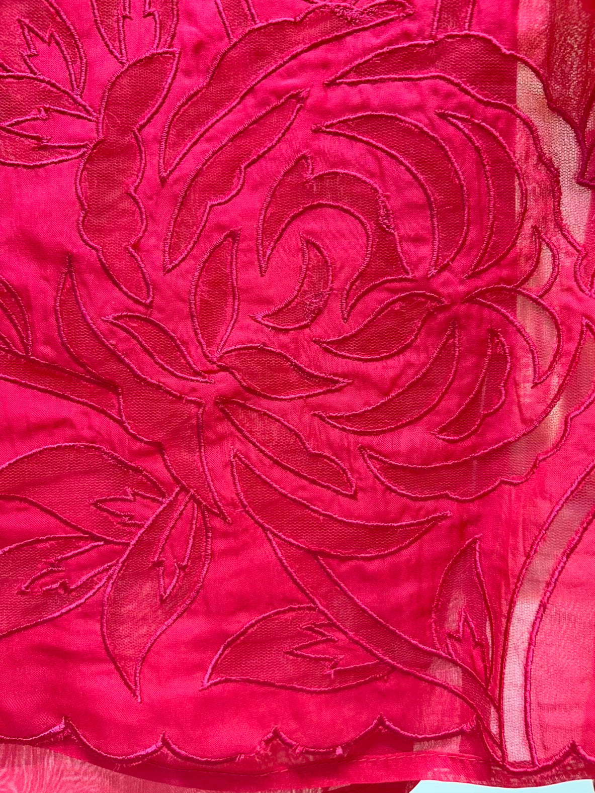 Aavya Resham Bloom Suit (Pink)