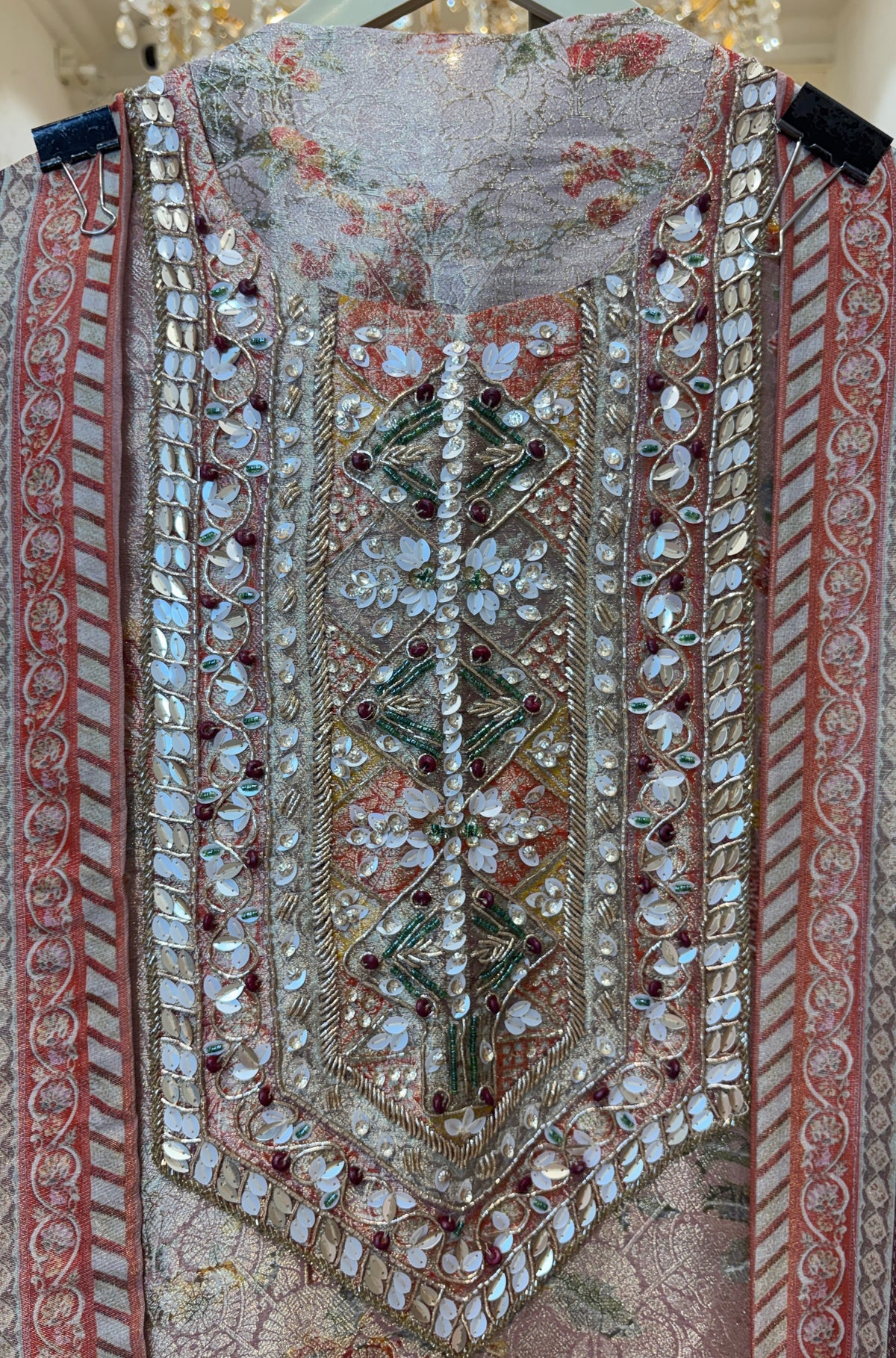 Aaranya Banarasi Organza Suit