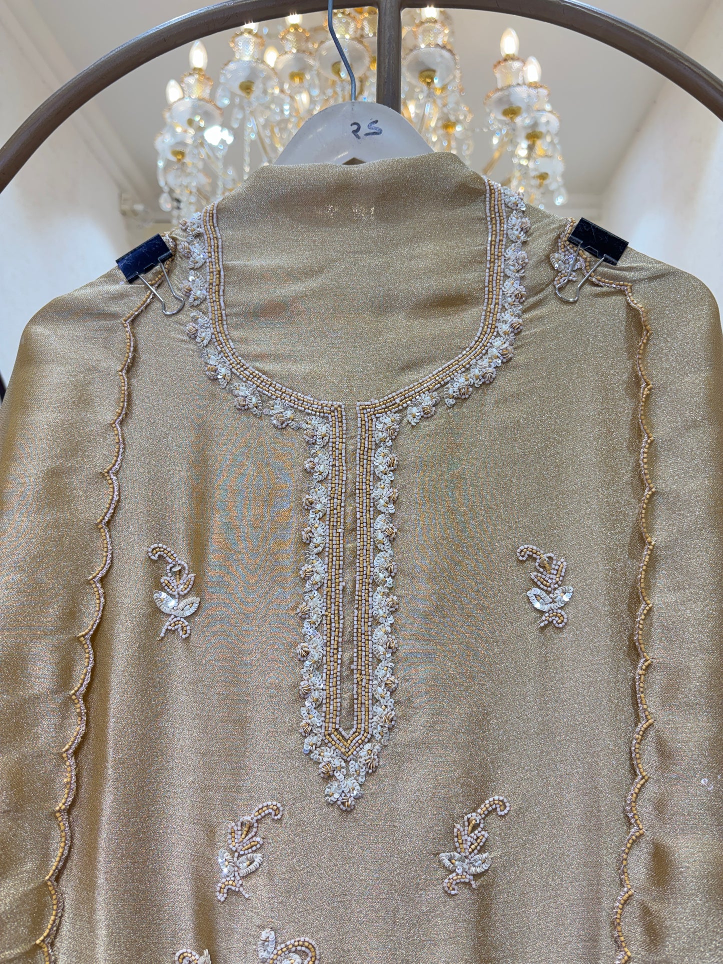 Luméra Pearl Tissue Organza Suit