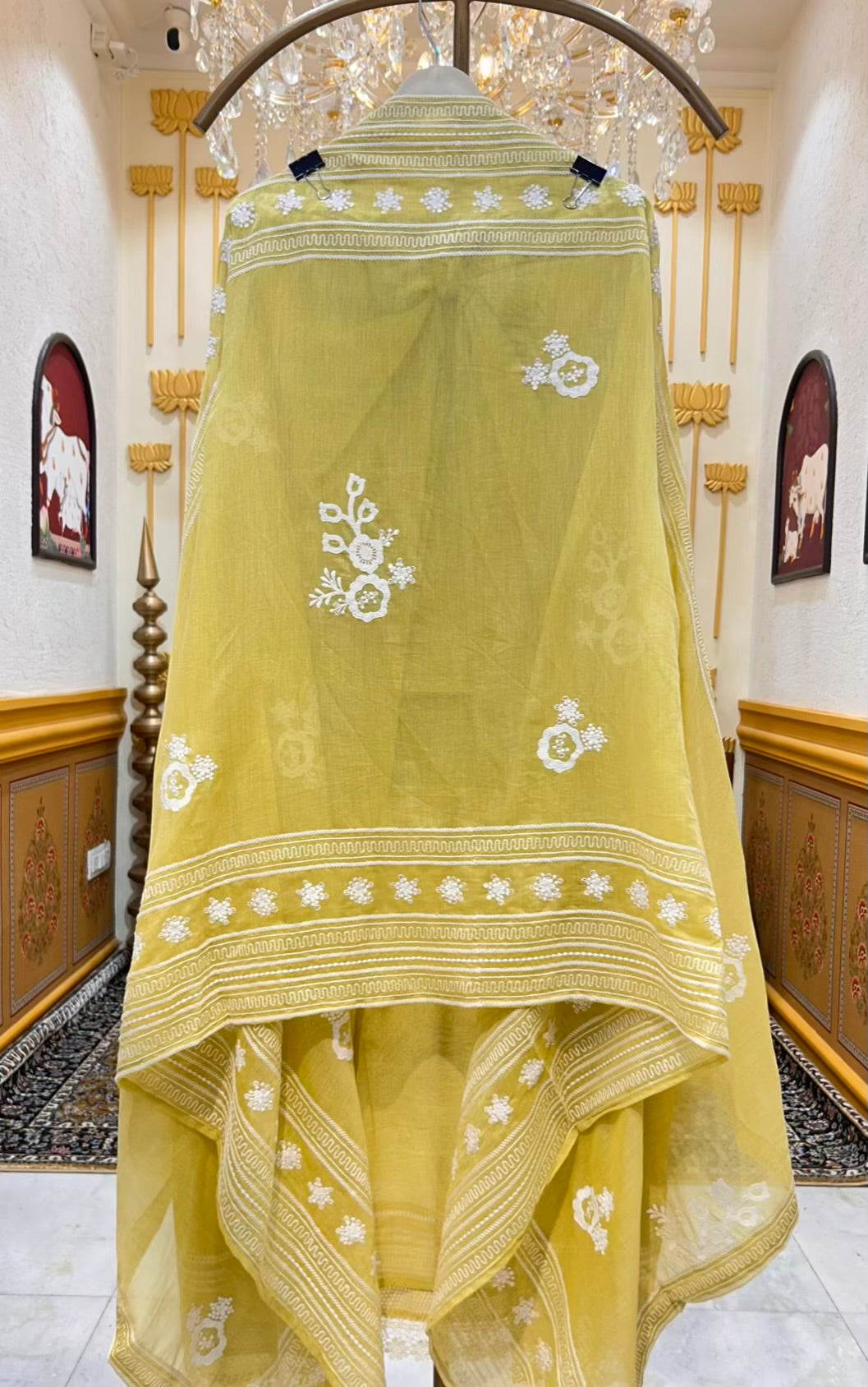 Abeer Resham Chanderi Suit