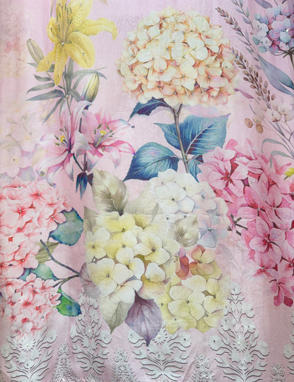 Aabroo Bloom Printed Suit