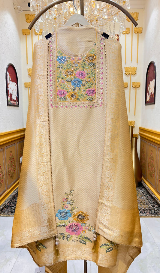 Taabir Brocade Suit