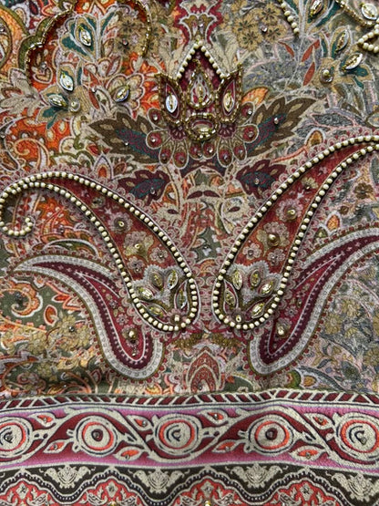 Nayesha Crepe Suit (Green)