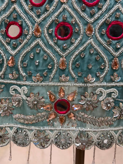 Zivara Sheesha Élan Suit (Powder Blue)