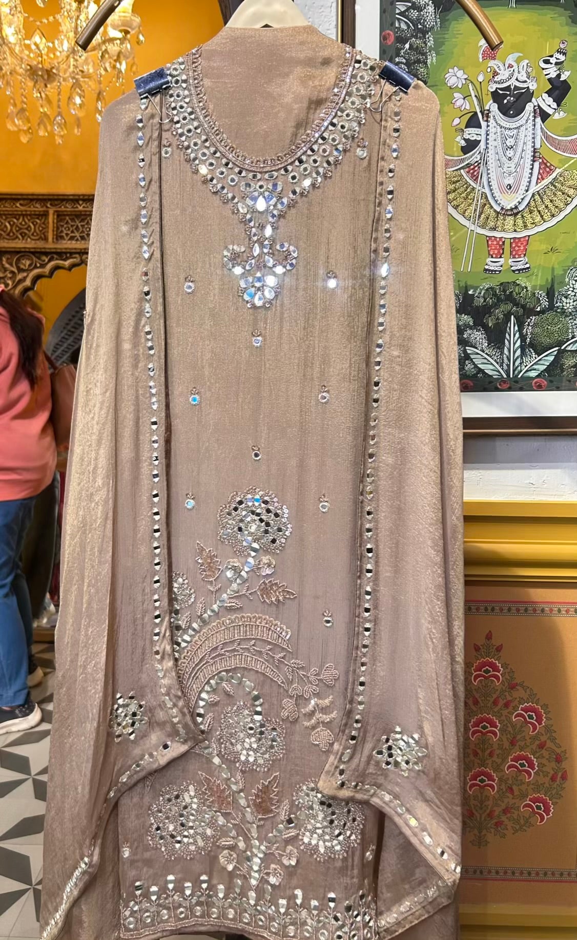 Mahzara Glow Suit (Peach)