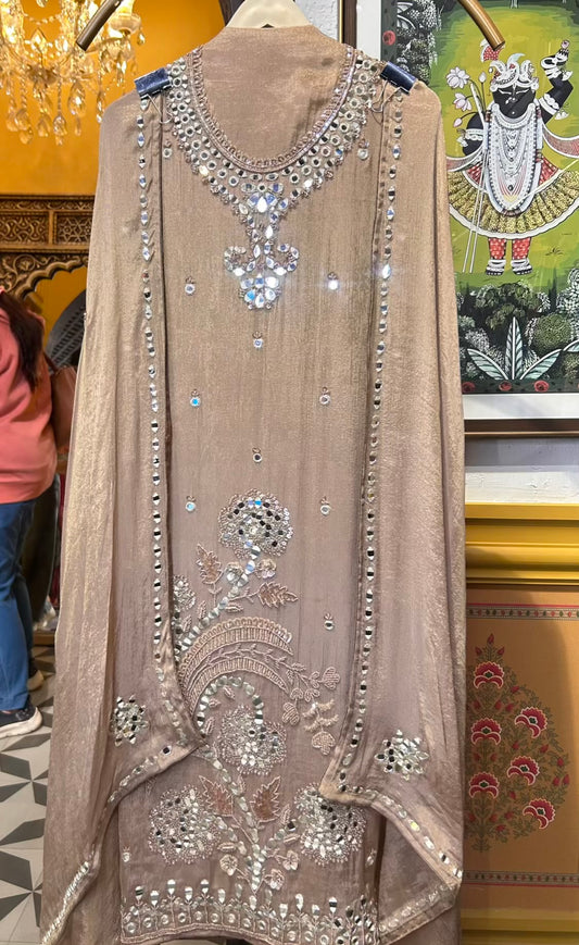 Mahzara Glow Suit (Peach)