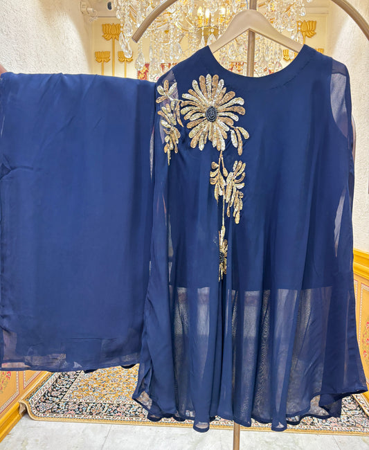 Veloura Sequin Georgette Co-ord