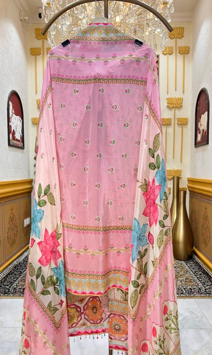 Rivaaya Pearl Crepe Suit
