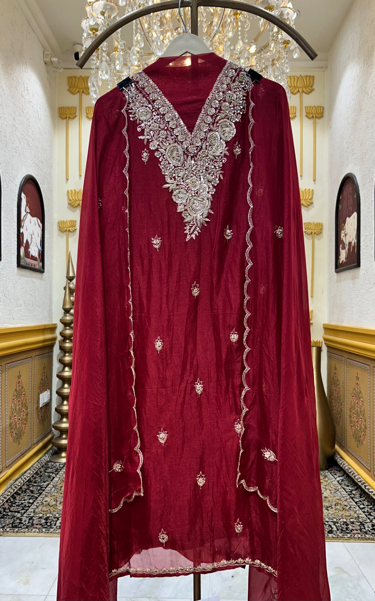 Aarunya Organza Suit