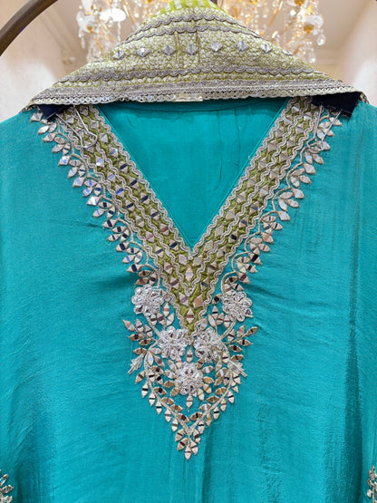 Noorvika Mirror Organza Gharara Set