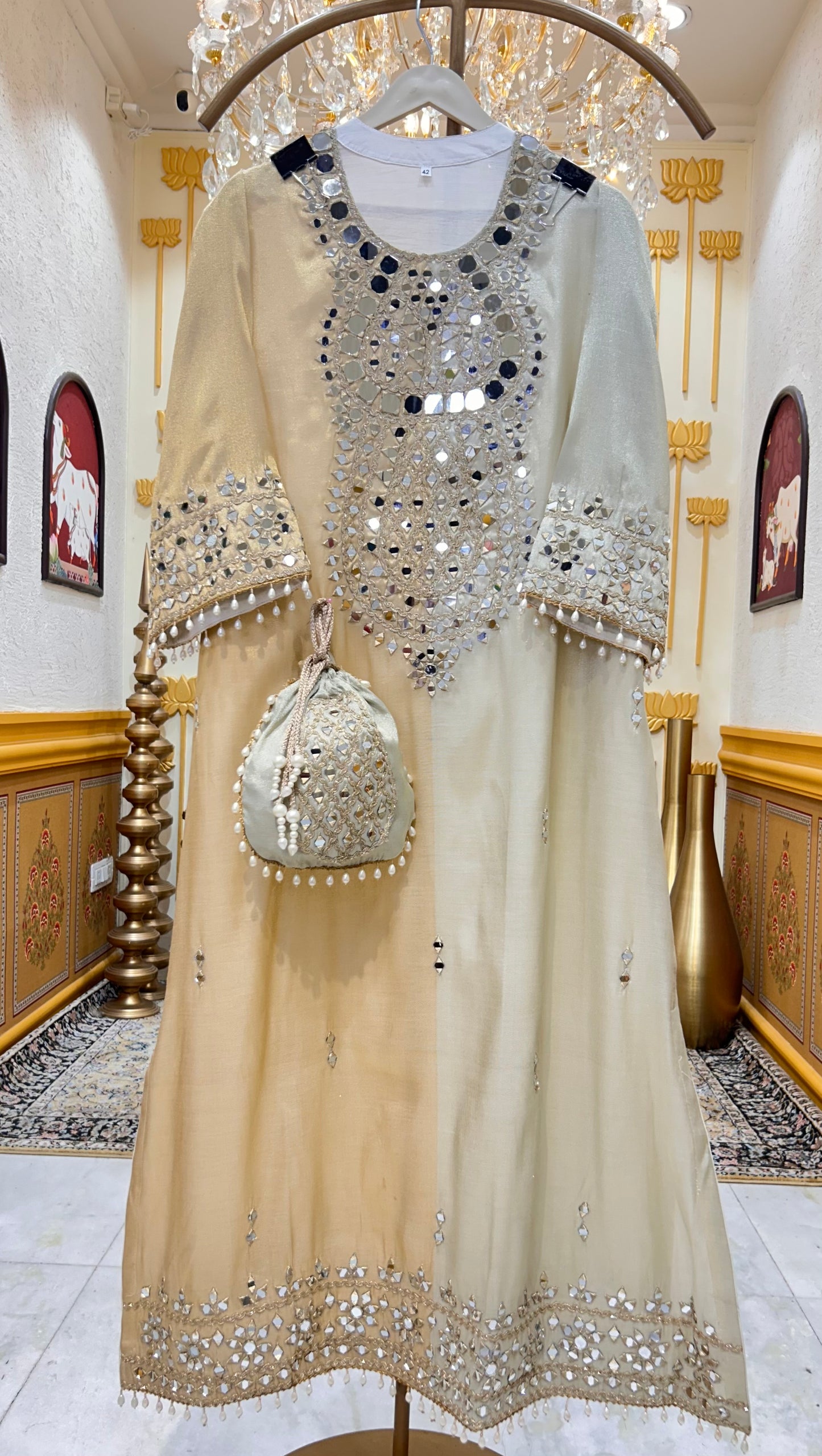 Amaaya Mirror Organza Dress