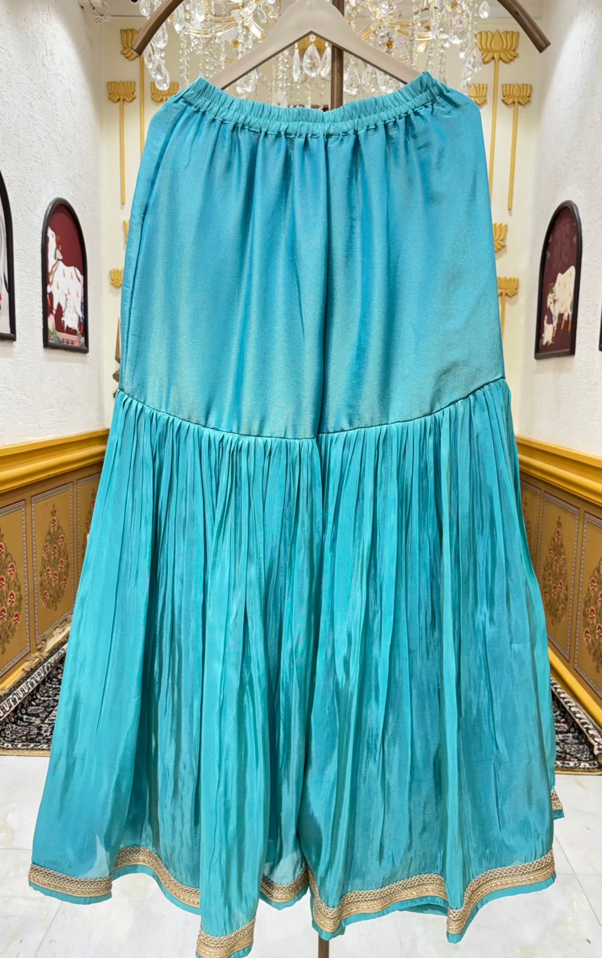 Rukmani Banarasi Gharara Set