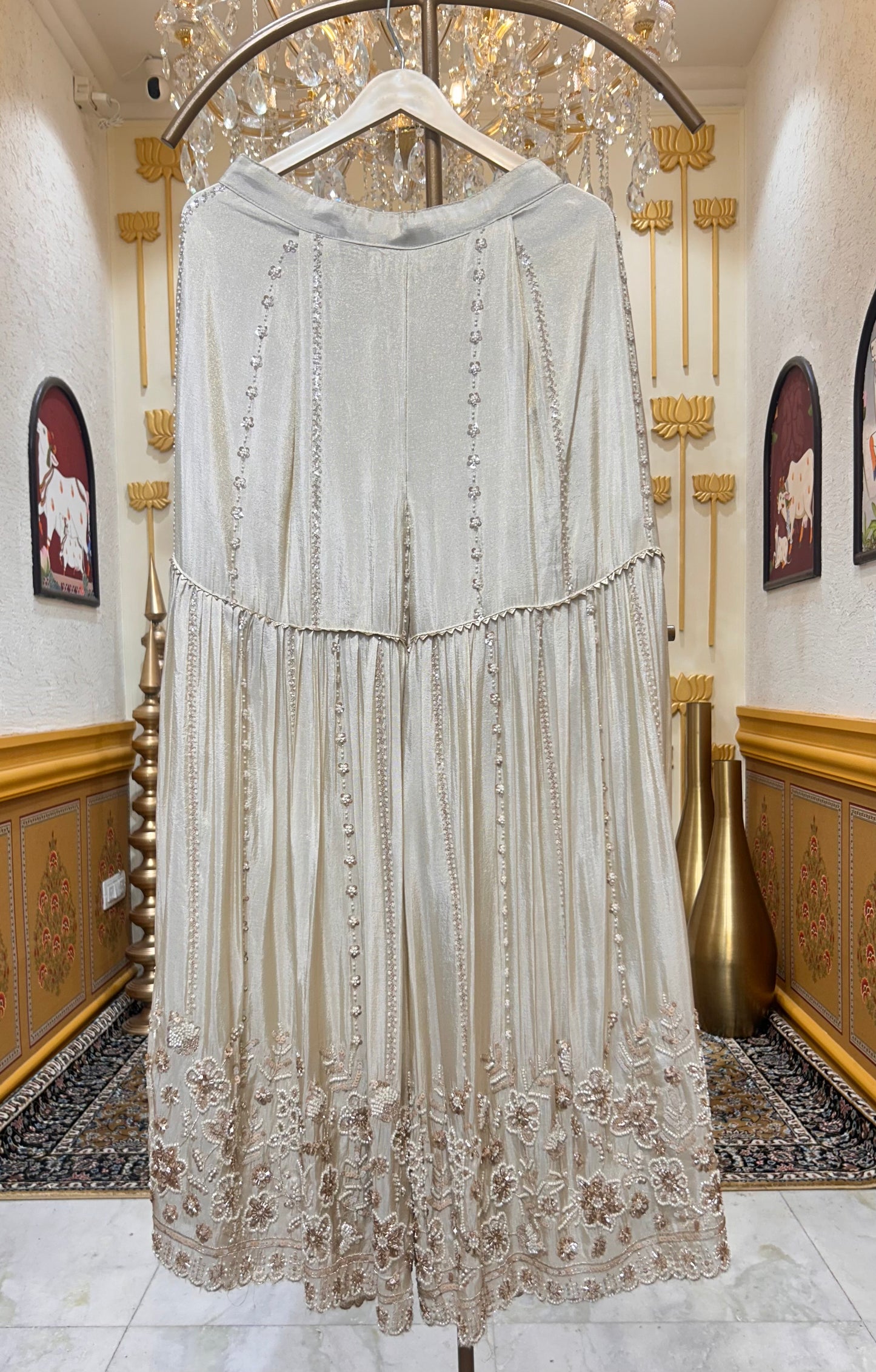Afsara Banarasi Gharara Set