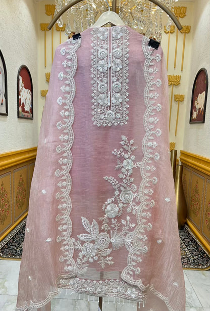 Elzara Crush Tissue Suit (Peach)