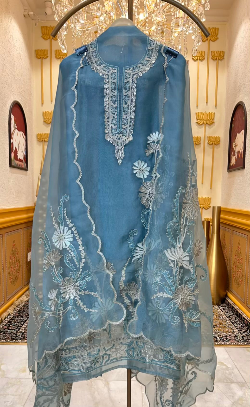 Tisvara Haftkaar Suit (Blue)