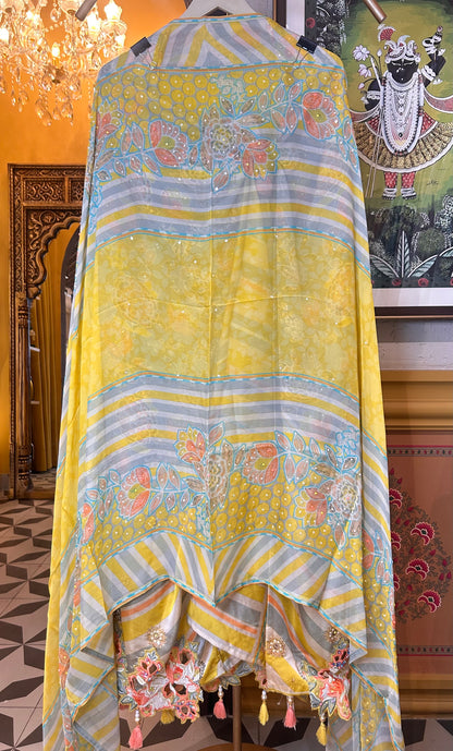 Lavanya Printed Organza Suit