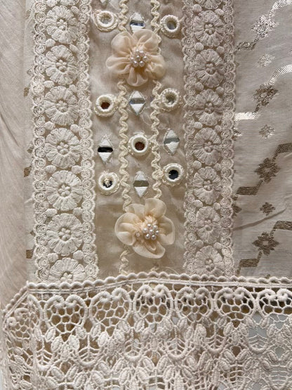 Aelyra Mirror Lace Suit