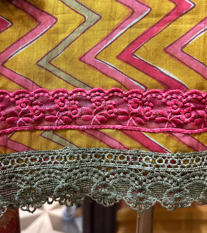 Pehra Cotton Suit (Mustard)
