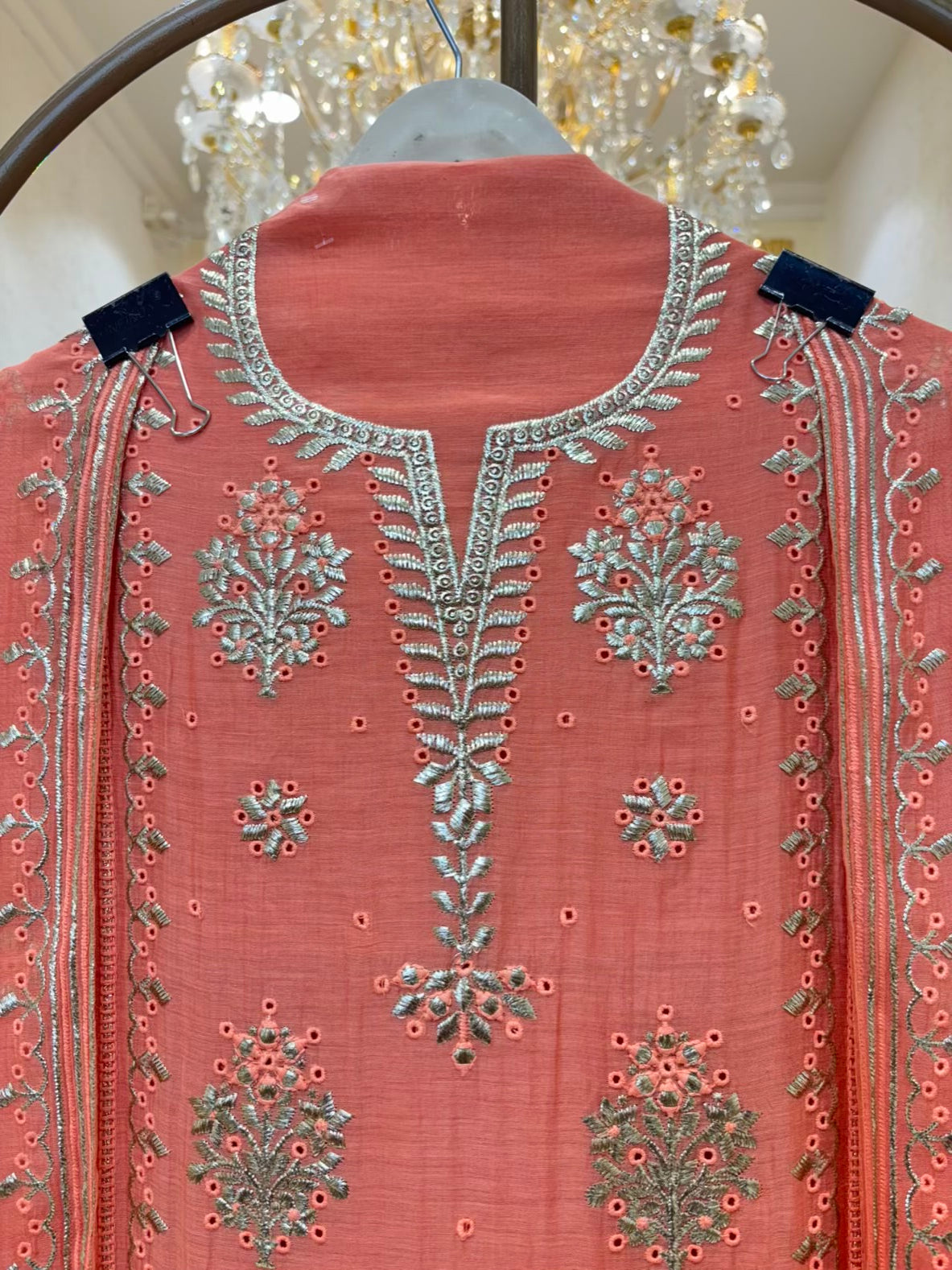 Taara Pita Chanderi Suit