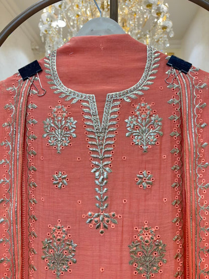 Taara Pita Chanderi Suit