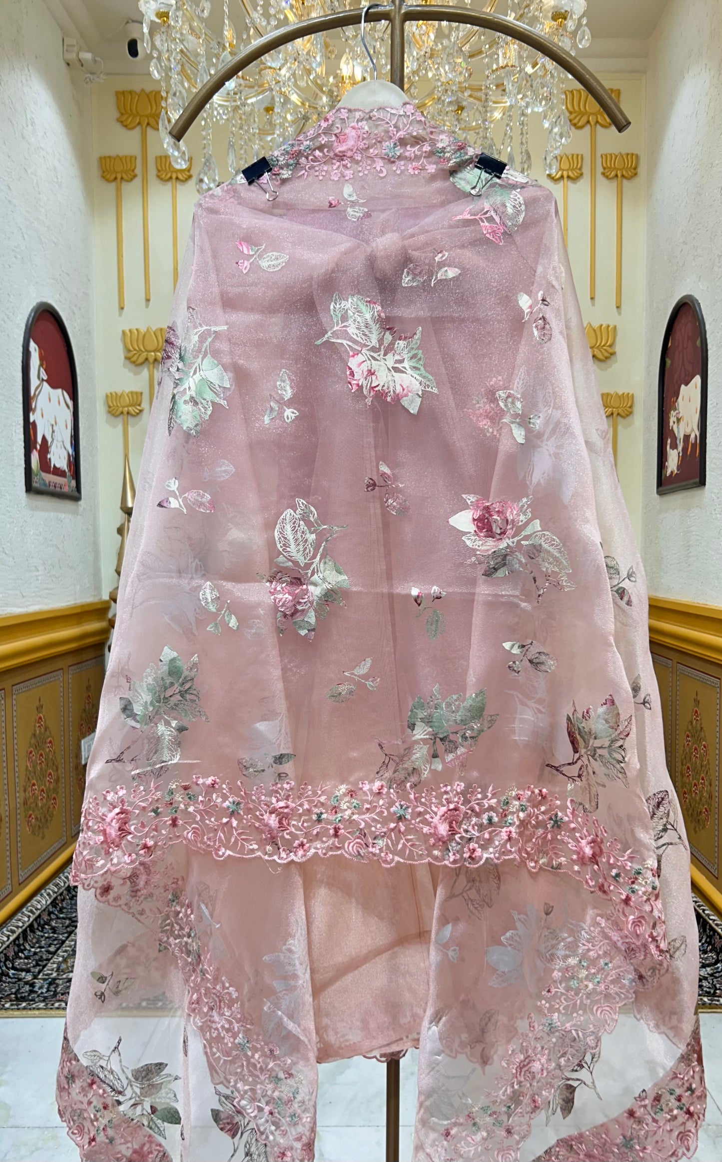 Husna Threadcrafted Suit (Pink)