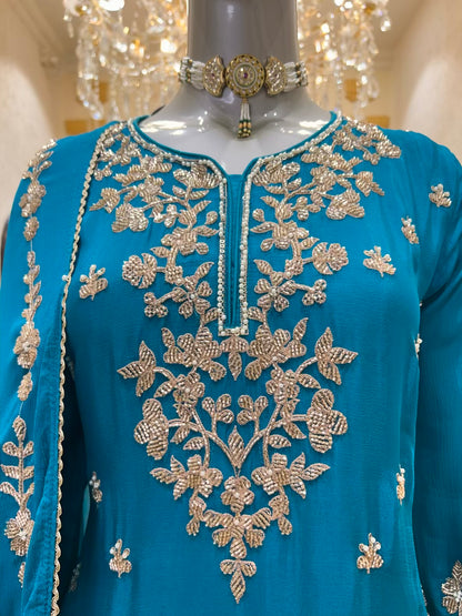 Zehraani Chinon Élan Set (Blue)