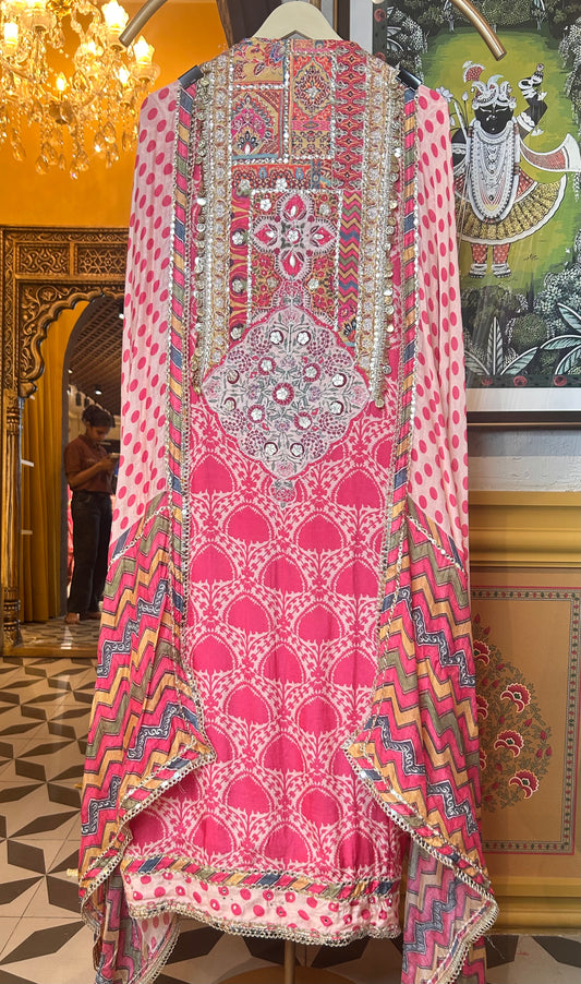 Raanya Muslin Printed Suit