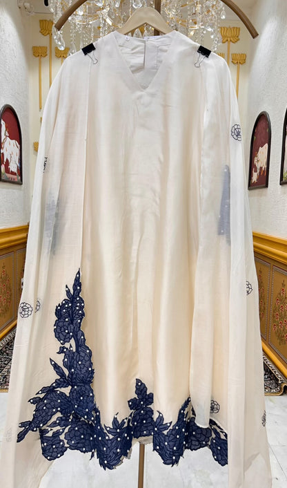 Elvora Appliqué Anarkali Set