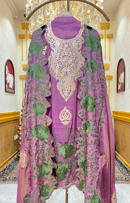 Zarina Royale Silk Suit