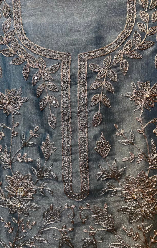 Saanjh Ruhani Suit (Powder Green)