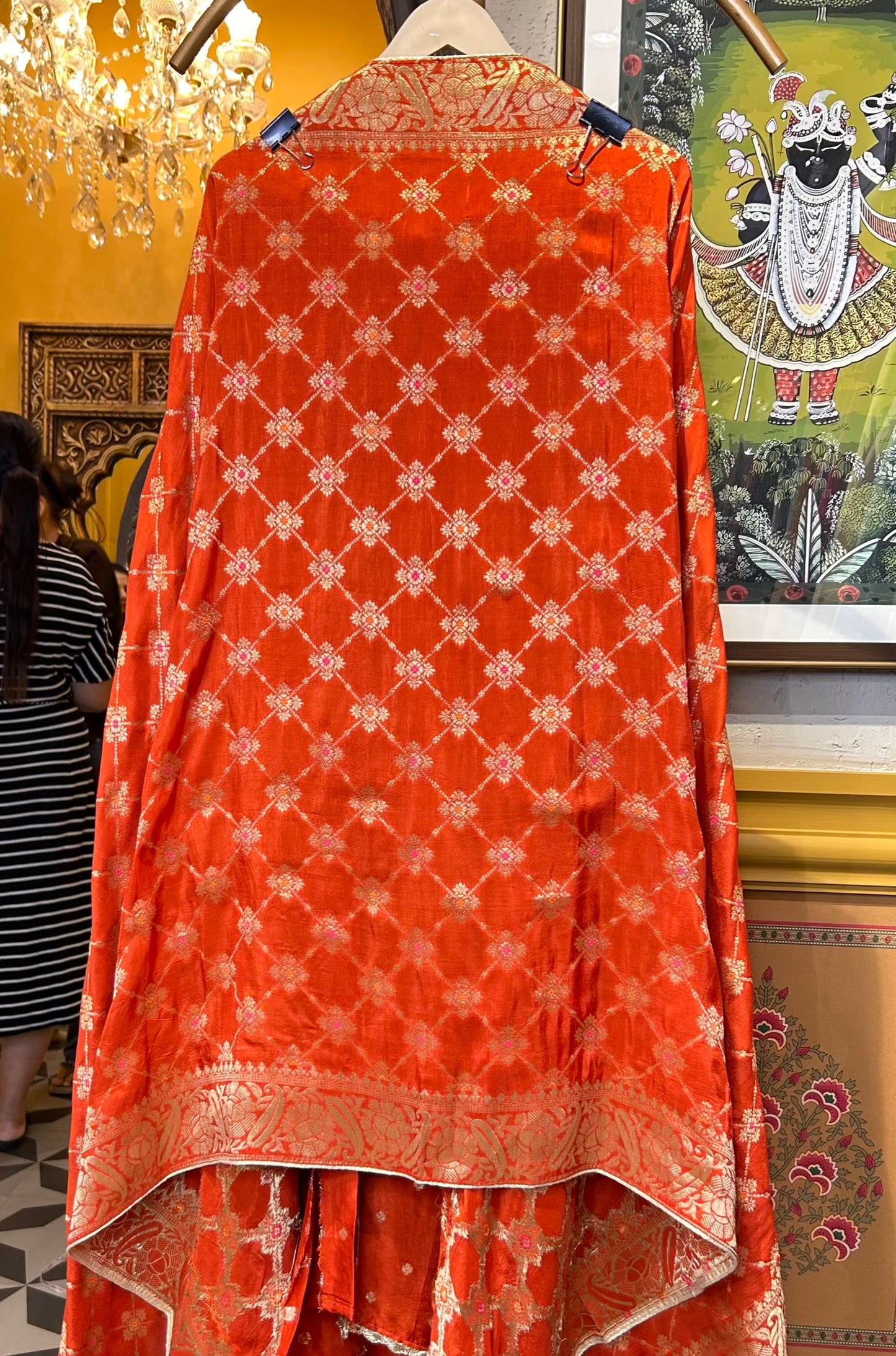 Gulnaaz Adaa Suit (Rust)