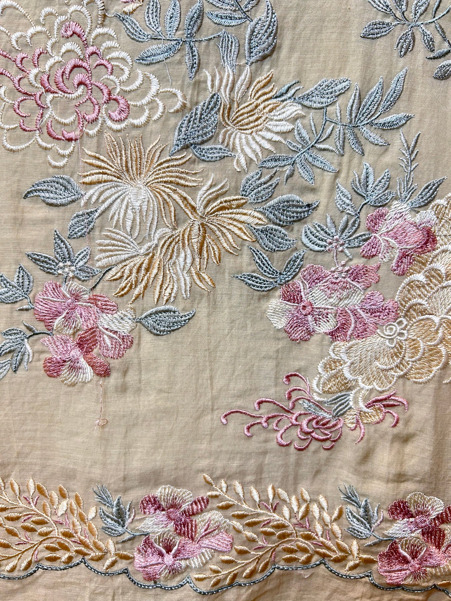 Sifat Chanderi Suit (Ivory)