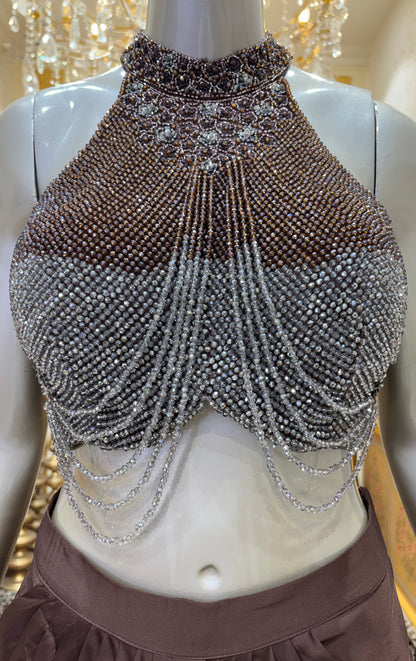 Chandmoti Drape Set