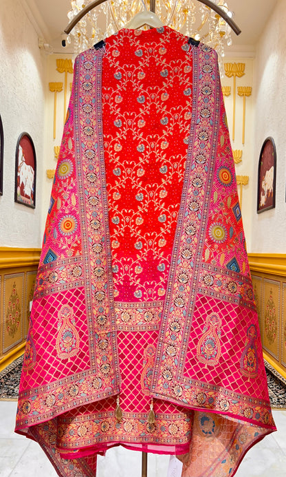 Rangleher Organza Suit