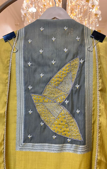 Zarina Jamdani Adaa Suit