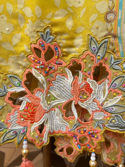 Lavanya Printed Organza Suit