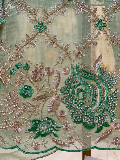 Mehrya Zari Élan Suit (Green)