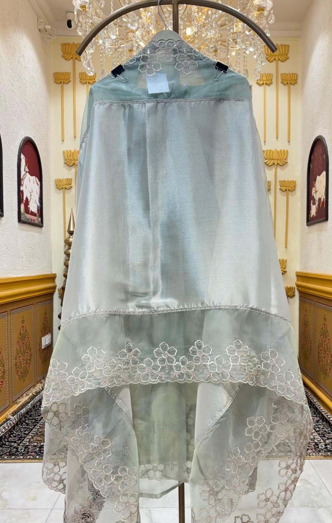 Ziana Zari Organza Suit