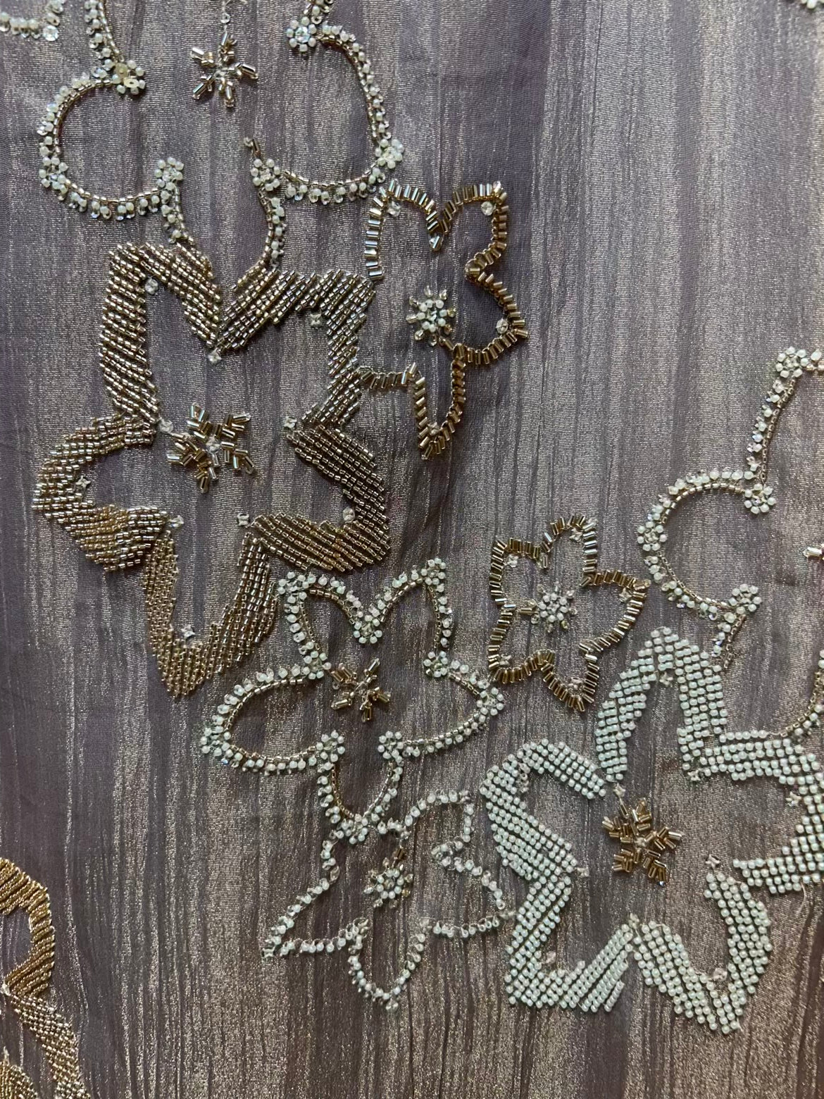 Aarifa Crush Karigari Suit (Lavender)