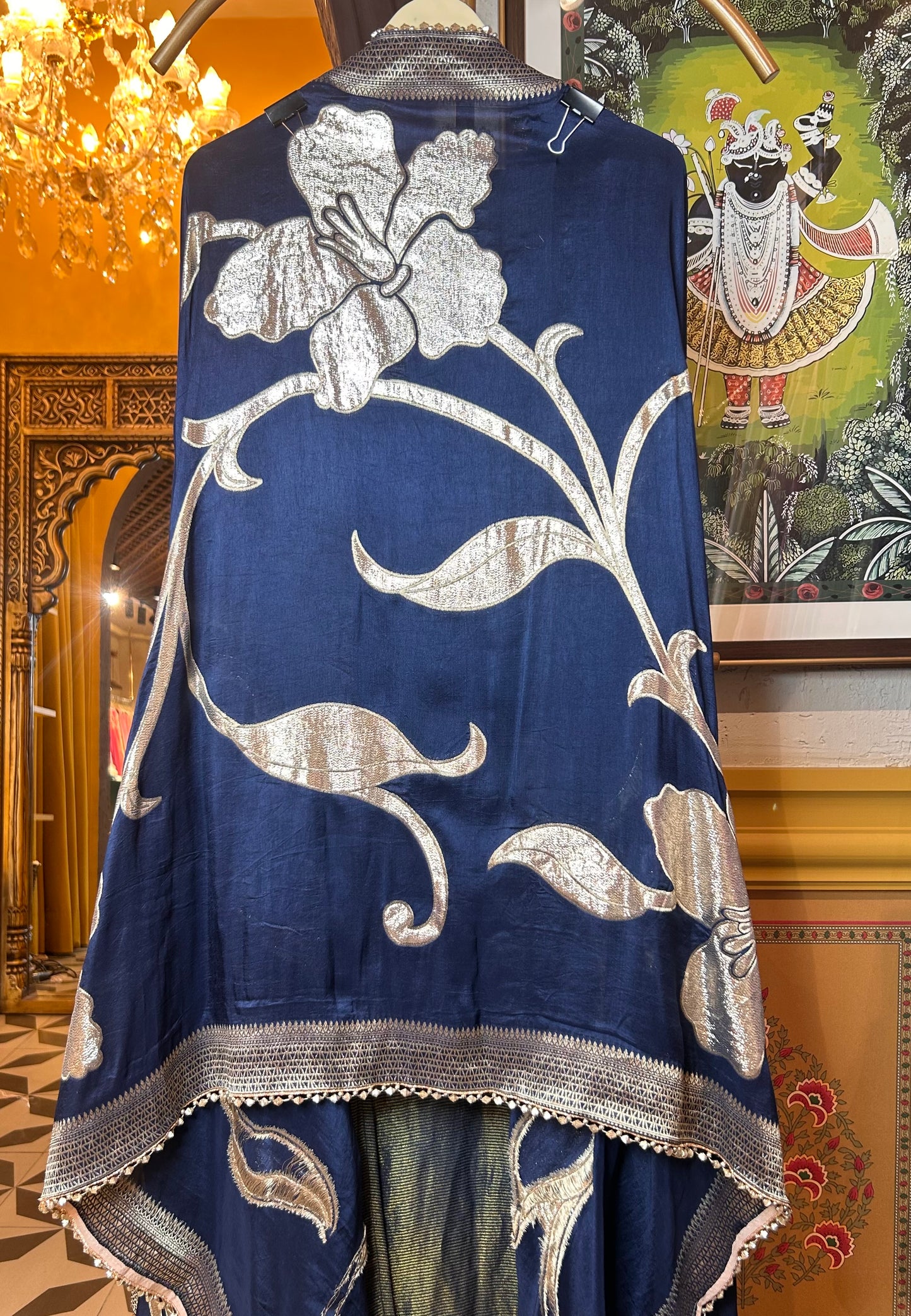 Naureh Organza Suit (Blue)