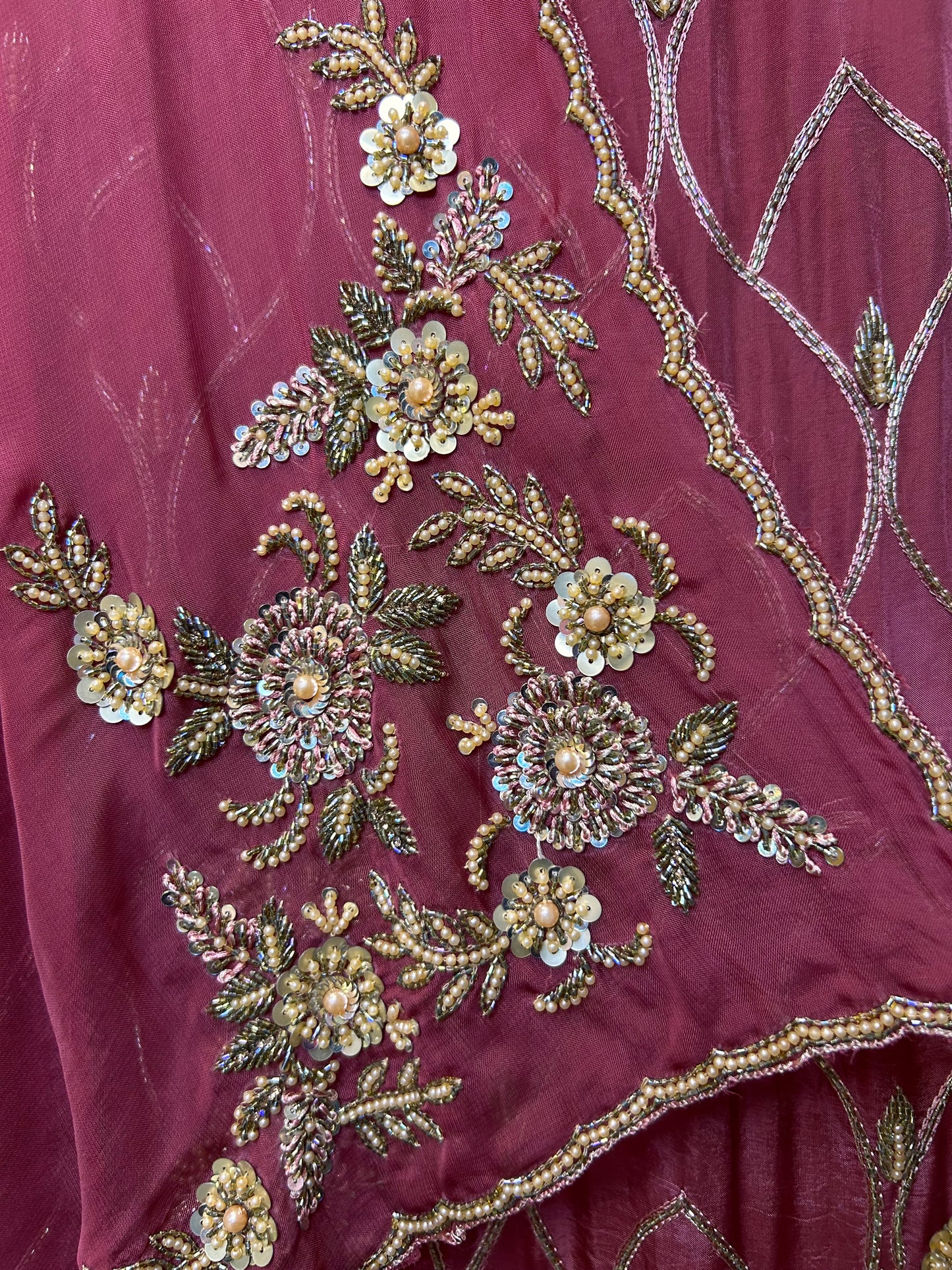 Inaaya Organza Suit (Pink)