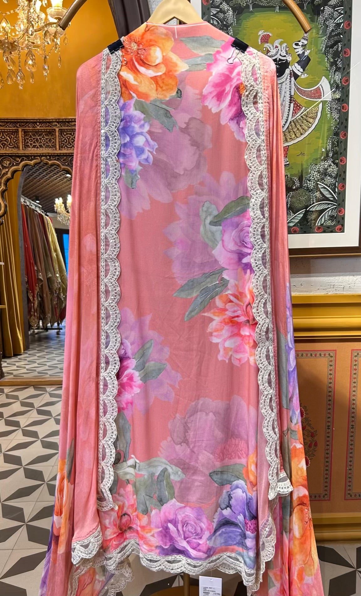 Aabroó-E-Pashm Suit (Pink)