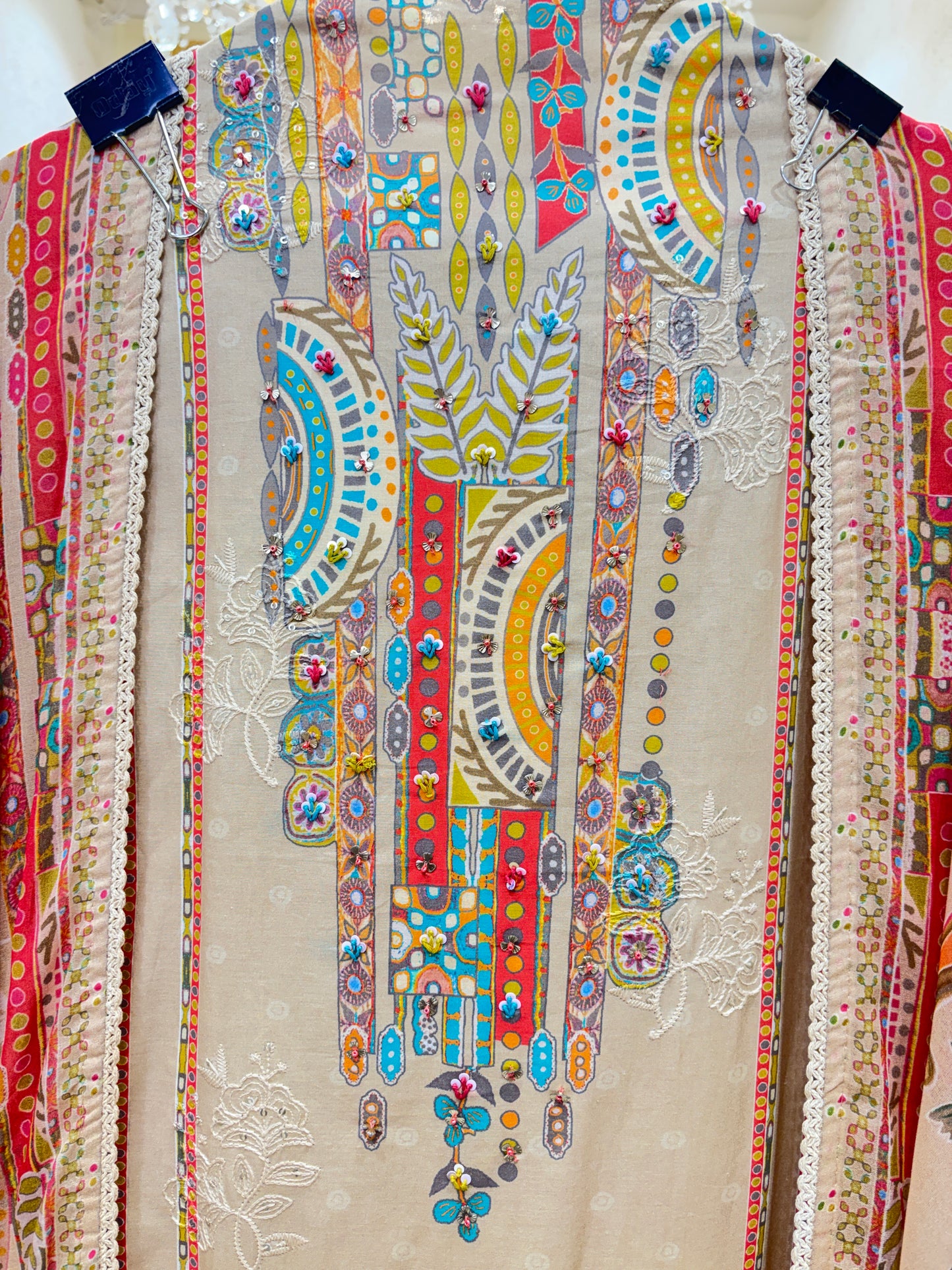 Aafreen Sequin Cotton Suit