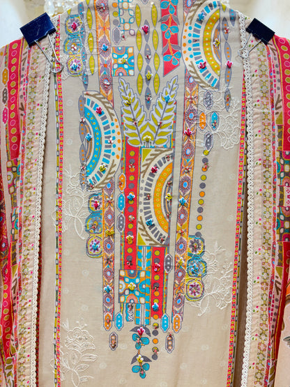 Aafreen Sequin Cotton Suit